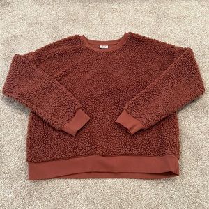 A new day Sherpa sweatshirt